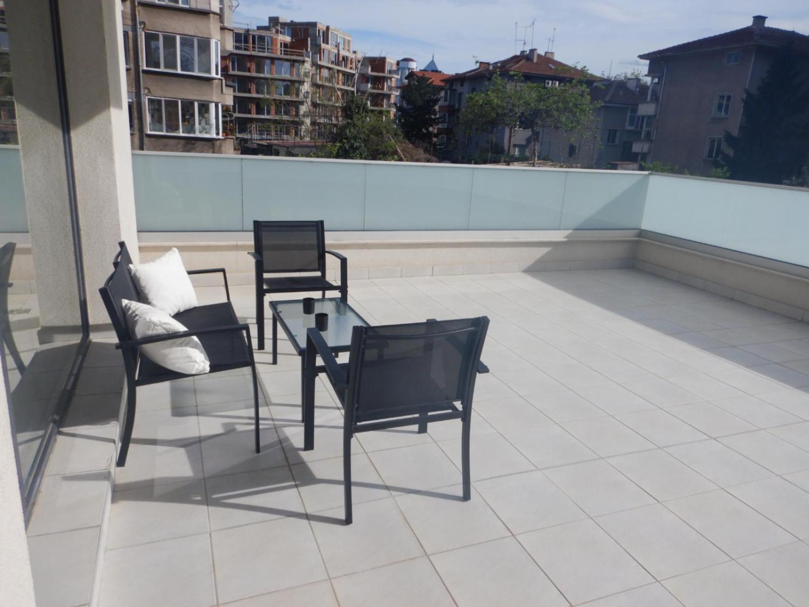 Appartamento Sunshine Terrace Plovdiv Esterno foto